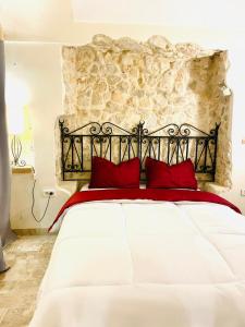 Ένα ή περισσότερα κρεβάτια σε δωμάτιο στο Casa Dea - Bungalow Apollon +75 φωτογραφίες