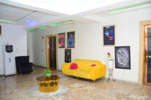 Χώρος καθιστικού στο Chinbell Luxury Hotel & Suites