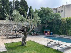 Bazén v ubytování Maison Standing - Exceptionnel nebo v jeho okolí