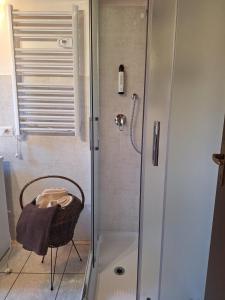 Koupelna v ubytování Il Campo sul Lago