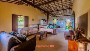Postel nebo postele na pokoji v ubytování Sitio em Imbassai com Piscina Perto da Praia + 33 fotografií