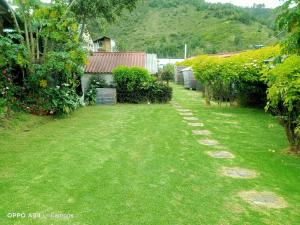 Κήπος έξω από το Bahareque hospedaje