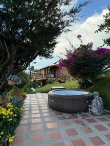 Zahrada ubytování Encantadora finca en el corazón de Marinilla con vistas únicas y ubicación privilegiada