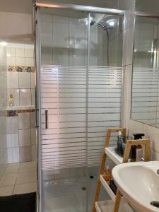 Et badeværelse på Casita Equipada Cerro Bellavista