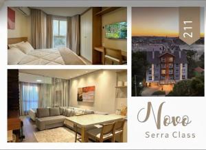 En eller flere senge i et værelse på Studio 211 Conforto e Charme