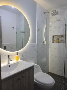 Koupelna v ubytování Luxury Park 35