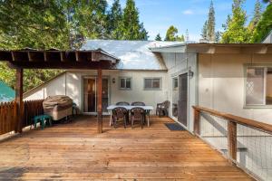 Balkón nebo terasa v ubytování Cabin #10