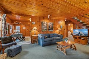 Posezení v ubytování Cabin #5