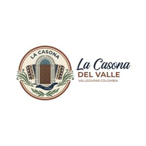 een label voor een kelder met een deur en een golf bij Hotel La Casona Valledupar in Valledupar