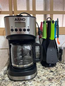 Παροχές για τσάι/καφέ στο Casa de Frente com Maria