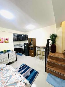 Η κουζίνα ή μικρή κουζίνα στο Secure & Serene 2 Bedrooms Townhouse with Parking