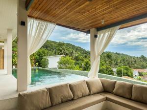 Γενική θέα στο βουνό ή θέα στο βουνό από  αυτή η βίλα