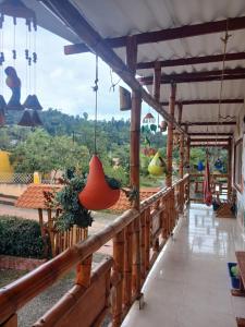 Μπαλκόνι ή βεράντα στο Hotel Casa Grande