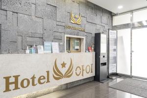 Certifikát, hodnocení, plakát nebo jiný dokument vystavený v ubytování Jeonju Hotel I
