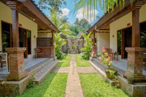 Zahrada ubytování Pondok Sayan Homestay