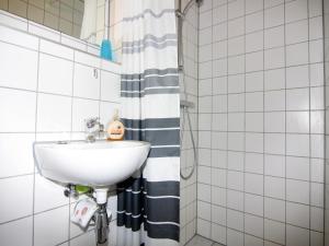 Koupelna v ubytování Ferienwohnung, Gutshaus Schulenbrook + 16 fotografií