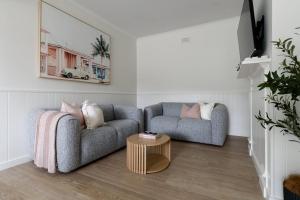 Et tv og/eller underholdning på Walter Street Retreat