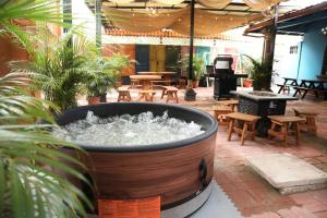 Restaurace v ubytování La casita de Lunaté + 41 fotografií