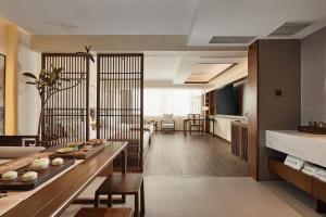 Posezení v ubytování Jijia Inn