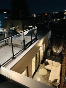 Balkón nebo terasa v ubytování Newly opened! Shibuya Mishuku Sky Terrace