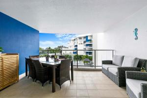 Balkón nebo terasa v ubytování Beachfront Luxury Resort Living