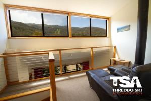 Χώρος καθιστικού στο Mowamba E6