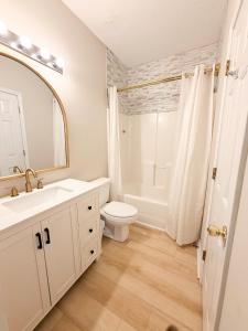 Koupelna v ubytování Can't Beach This