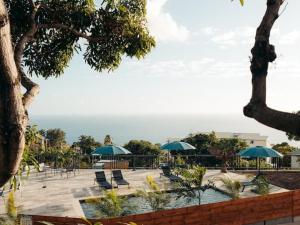 Üldine merevaade või majutusasutusest Bungalow créole avec terrasse et vue océan, Les Avirons - FR-1-786-74 pildistatud vaade