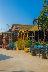 Herní místnost nebo prostor pro děti v ubytování Củi Homestay Huế