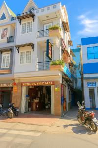 El edificio en el que está el hotel