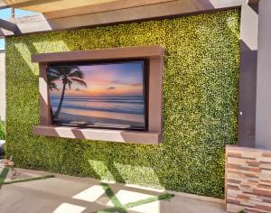 Μια τηλεόραση ή/και κέντρο ψυχαγωγίας στο Villa Magna - lujo, diseño y comodidad en Ensenada