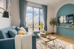 Χώρος καθιστικού στο Crescendo Urban Stay - STAY 24h