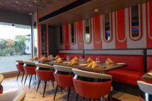 Restaurace v ubytování Pride Elite Chhatrapati Sambhaji Nagar