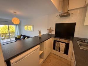 Η κουζίνα ή μικρή κουζίνα στο Modern cozy appartement Empuriabrava