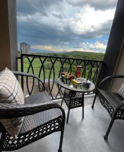 Balkón nebo terasa v ubytování Alvina House