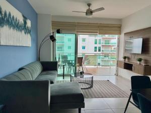 Posezení v ubytování Depa en la Marina Mazatlan Familiar Cerca de la Playa