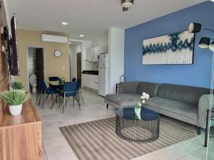 Posezení v ubytování Depa en la Marina Mazatlan Familiar Cerca de la Playa