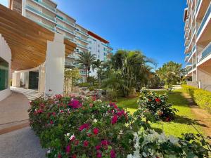 Zahrada ubytování Depa en la Marina Mazatlan Familiar Cerca de la Playa