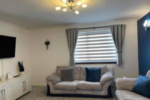 Μια τηλεόραση ή/και κέντρο ψυχαγωγίας στο The Burghead Hideaway