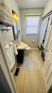 Koupelna v ubytování Cozy Home in Swan River