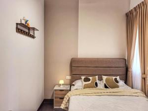 Ένα ή περισσότερα κρεβάτια σε δωμάτιο στο R&F Princess Cove 2BR Singapore CIQ Malls Nearby +17 φωτογραφίες