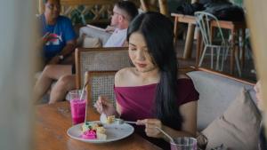 Hosté ubytování Nirwana Bamboo Villa Eco Retreat in North Bali