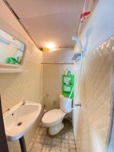 Koupelna v ubytování Pankabay Resort