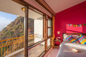 Γενική θέα στο βουνό ή θέα στο βουνό από  αυτό το hostel