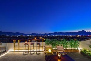 Общий вид на горы или вид на горы из отеля