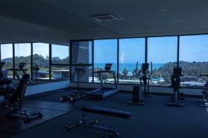 Fitness centrum a/nebo fitness zařízení v ubytování Stylish apartments in Calypso Garden condo, Sea View!