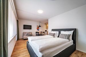 Postel nebo postele na pokoji v ubytování Paradies 212