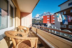 Nespecifikovaný výhled na hory nebo výhled na hory při pohledu z apartmánu