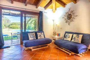 Posezení v ubytování Villa Rosa Con Piscina Privata