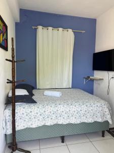 Ένα ή περισσότερα κρεβάτια σε δωμάτιο στο CASA DE LA ABUELA